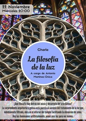 Ciclo de Filosofía y Arte, con motivo del DÍA MUNDIAL DE LA FILOSOFÍA, en Nueva Acrópolis Granada. 